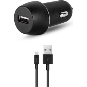 Resim Ttec Smartcharger 2.1A Araç Şarj Aleti + Lightning iPhone Uyumlu Kablo 