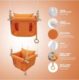 Resim Sallansana Turuncu Dream Swing Salıncak 