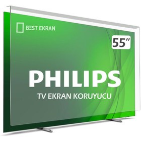 Resim Bestekran Philips 55pml9507 Tv Ekran Koruyucu 139 Cm Ekran Uydu Alıcılı Android Smart Miniled Tv 