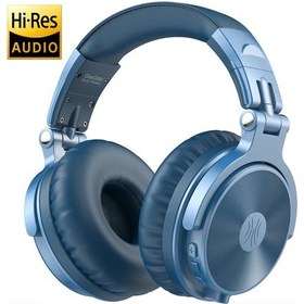 Resim Mavi Oneodio Bluetooth Kulaklıklar Kulak Üstü Stereo Kablolu Kablosuz Kulaklık Bluetooth 5.2 Cvc8.0 Mikrofonlu Telefon Aac Kodu 110h 