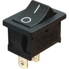Resim Ic-124 Mini Işıksız Yaylı Anahtar Off-Mom 2P N11.2632 