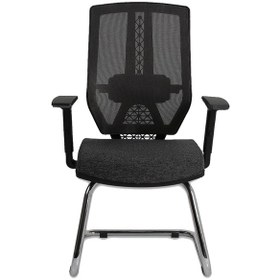 Resim Hunt Mobilya Hanga Gri Fileli Ofis Bekleme Koltuğu 