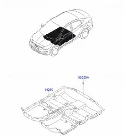 Resim Hyundai Blue Taban Halısı 