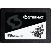 Resim STORMAX 512GB Ssd Disk SMX-SSD30BLCK512G Garantili. Sıfır Ürün.