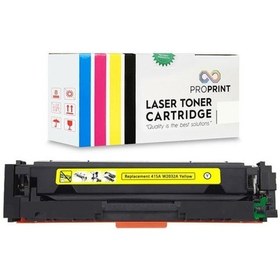 Resim Proprint Hp 415X-W2032X Sarı Uyumlu Toner Çipsiz-W1A78A-M479Fdw 