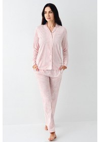 Resim Pierre Cardin Kadın Krem Pijama Takımı Pc9087-s-v1 Krem 