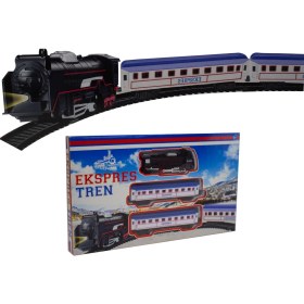 Resim Mixoyuncak Oyuncak Tren Klasik Tren Işıklı 15 Parça 