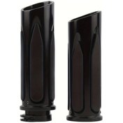 Resim Dream011 Siyah Off-road Motosikletler İçin 1 İnç Elektronik Gaz Kumandalı Alüminyum Gidon Harley Touring Uyumlu 