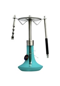 Resim Xros Firuze Model Çantalı Çelik Nargile Takımı 