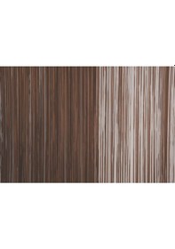 Resim Düz İp Perde 180 Cm En 280 Cm Boy Kahverengi Renk Hazır İp Perde Kahve Rengi 