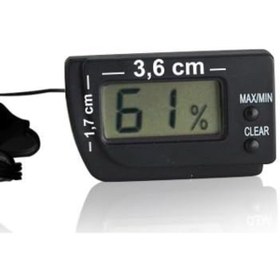 Resim SkyGOO Dijital Min-Max Problu Nem Ölçer Higrometre 827927 