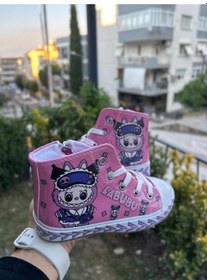 Resim Scarpe Magiche Labubu Pembe Kız Çocuk Ayakkbısı 31-35 Numara Arası Işıksızdır Pembe 