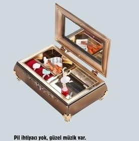 Resim Balerinli Müzikli Takı Kutusu Piyano Tasarım Kız Çocuk Hediyelik, Ürün Kodu: CAN-UCZZZSAM51DANCERMÜZİKUTUSU 
