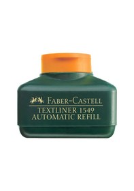 Resim Faber-Castell Fosforlu Kalem Mürekkebi Turuncu 154915 Turuncu 