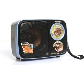 Resim Kemai MD-308 Bt Nostalji Analog Radyobluetooth Fm USB Sd Kart 