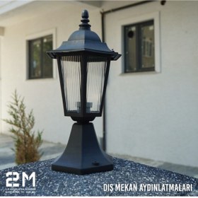 Resim BAFRA LİHGTİNG ALTIGEN SETÜSTÜ BAHÇE ARMATÜRÜ 