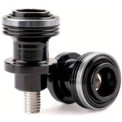 Resim Hightower Alüminyum Alaşım M8 Kaldırmalı Vidalar Ve Arka Salıncak Kızağı Grey 1 Çift 