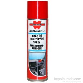 Resim Würth Araç İçi Temizleme Spreyi Derinlemesine Temizlik ve Şeftali Ferahlığı 500 ml 