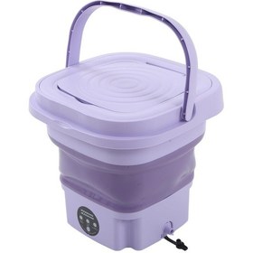 Resim Sellwell 8 KG Portatif Katlanabilir Çamaşır Makinesi 