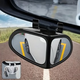 Resim Arabalar için 2 adet Yüksek Çözünürlüklü Blind Spot Aynaları - 360° Ayarlanabilir, Ön ve Arka Tekerlekler için Geniş Açı Görüntüleri Sunar, Ultra Net Cam ile, Kamyonlar, SUV'lar ve Sedanlar için İdeal 