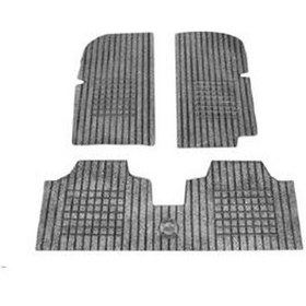 Resim Dekoratif Kauçuk Paspas Tempra Tipo Siyah Rbr212 