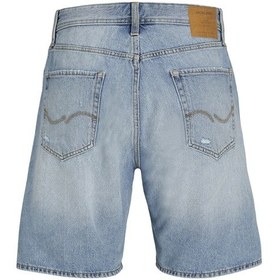 Resim Jack & Jones Jack Jones Erkek Rahat Kesim Kot Şort 12252653 Mavi 