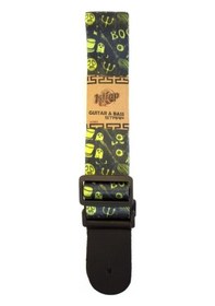 Resim 1strap 1st001 Elektro Gitar Askısı Siyah Standart Model Esnek K 