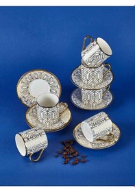 Resim Neva N3507 Joven 6 Kişilik Kahve Fincan Takımı 90 Ml 