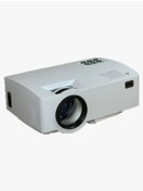 Resim At8 Taşınabilir Led Hd Projeksiyon Cihazı Ev Cineması 