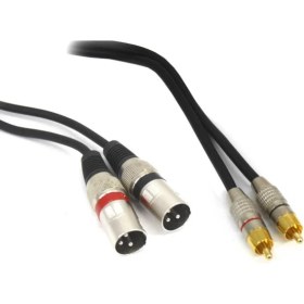 Resim Teknogreen TKS-1105 2xxlr 2x3.5 Stereo Kablo 5m. 