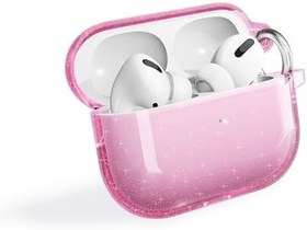 Resim Airpods Pro 2 Allstar Airbag 32 Parlayan Simli Saydam Renkli İle Uyumlu Kılıf 32470 Pembe 