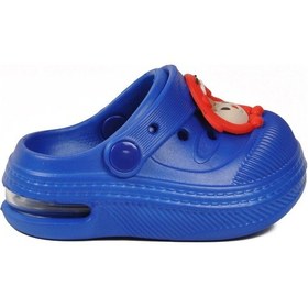 Resim Walkway Saks Eva Hafif Esnek Unisex Çocuk Sabo Terlik 2316 B-p Saks Mavi 