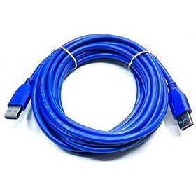 Resim Usb 3.0 Erkek Erkek Şarj Ve Data Kablosu 5m 