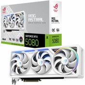 Resim ASUS ROG Astral GeForce RTX 5080 White OC 16GB GDDR7 256Bit HDMI/DP Ekran Kartı 