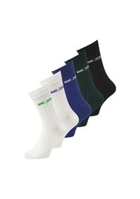 Resim Jack & Jones Jacbasel 5'li Erkek Çorap Çok Renkli 