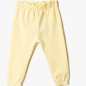 Resim Kız Bebek Basic Jogger Eşofman Altı Beli Büzgülü Lastikli Şardonlu 