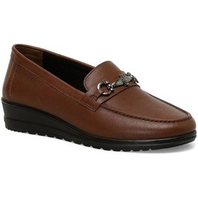 Resim Polaris 105221.z Taba Kadın Hakiki Deri Ayakkabı Taba 