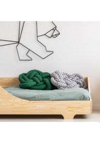 Resim Markaawm Markaawm Unisex Montessori Yatak Karyola Ahşap Beşik 