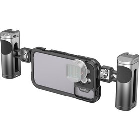 Resim SmallRig iPhone 14 Pro için Mobil Video Kafes Kiti 4076 