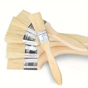 Resim 5 Paket Ahşap Boya Fırçası, Doğal Kıllar, Denizcilik, Mangal, Ev Projeleri, Boyama Araçları, Duvar Kağıdı Malzemeleri, Ev Kullanımı 