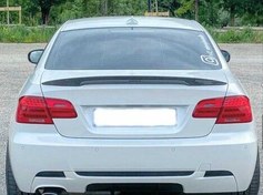 Resim Bmw 3 Serisi E92 Spoiler Parlak Siyah 