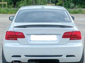 Resim Bmw 3 Serisi E92 Spoiler Parlak Siyah 