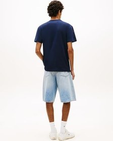Resim Tommy Hilfiger TJM REG LINEAR LOGO TEE EXT Tişört Erkek 