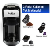 Resim FANTOM MİXPRESSO KS 1450 ESPRESSO KAHVE MAKİNESİ 