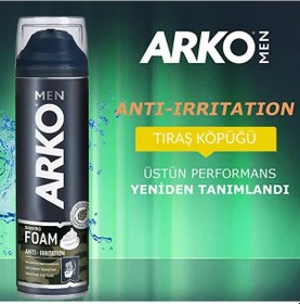 Resim Arko Men İrritation Tıraş Köpüğü 200 ML 