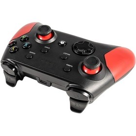 Resim Ergonomik Kablosuz Bt Oyun Kolu: 2.4g Çift Mod, Yüksek Hassasiyet Joystick, Tek Tuşlu Sürekli Saldırı, Çok Platform Desteği 