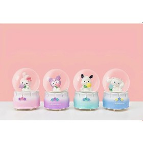 Resim Kuromi Işıklı Kar Küresi 9 Cm Alk3398 - 9034565325590ynt 