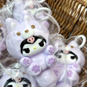 Resim Sanrio - Kuromi'nin Karanlık Fantazi Tilki Sıkma Oyuncak | Premium Kadife Dokulu ve Punk Tarzı Detaylar | Sanrio Koleksiyoncuları İçin Mükemmel Gotik Hediye 