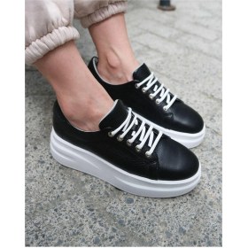 Resim Follini Kadın Deri Sneaker Vizon 