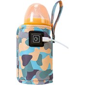 Resim Xindoker Usb Şarjlı Bebek Biberon Isıtıcı Çantası - Camo Mavi - Akıllı Sıcaklık Kontrolü - Taşınabilir Dış Mekan Kullanıma Uygun - Avrupa Standartı 
